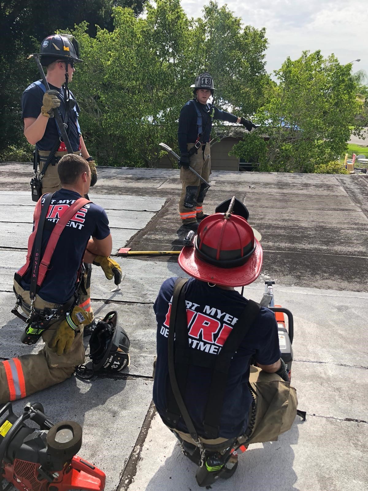 Fire Fighters Outside