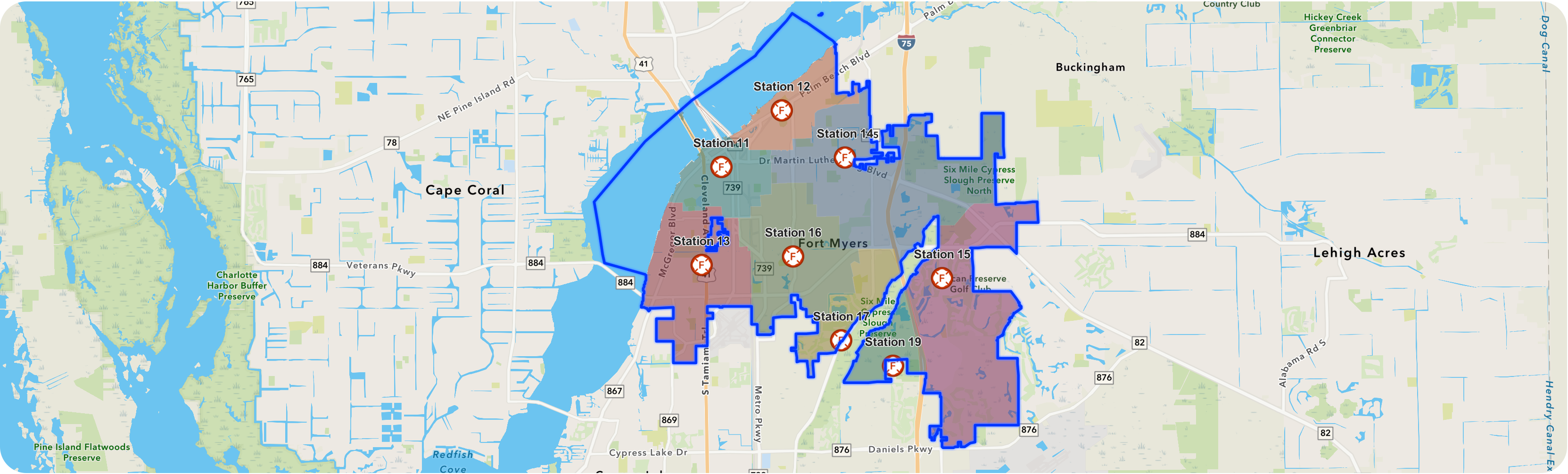 Fire Stations Map Image